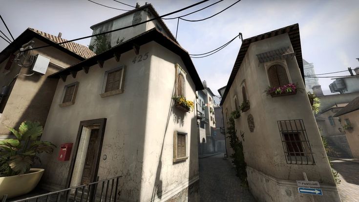 A close-up shot of a hostage in CS:Source Italy, showing the detailed character model and the claustrophobic environment of the map.