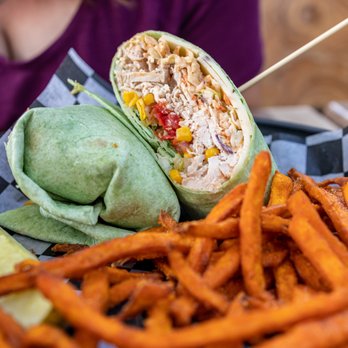 High-angle view from Angels Landing summit