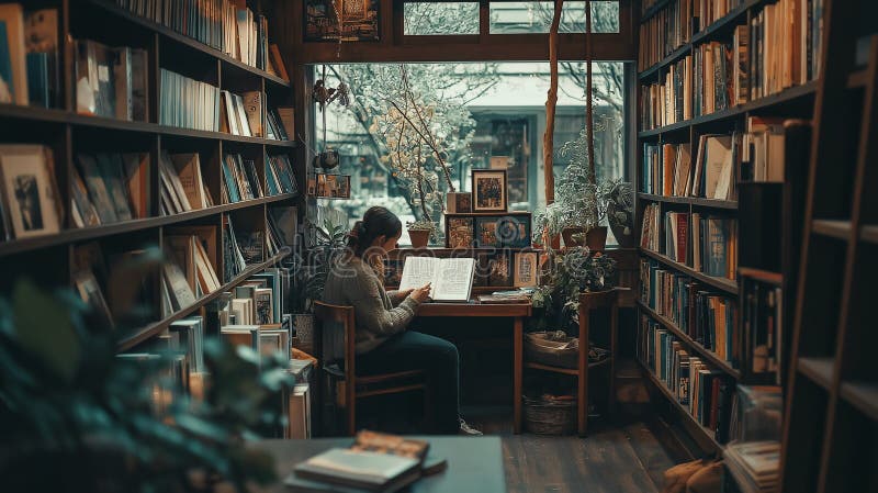The Book Nook store front in Asheville, North Carolina