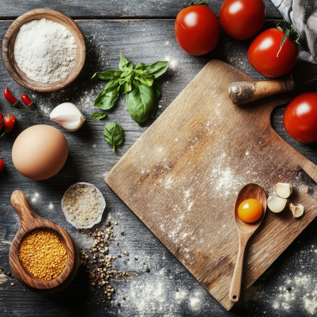 Ingredients for Rustic Apple Crisp