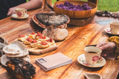 Landscape photos capturing the surrounding hiking trails and local wildlife