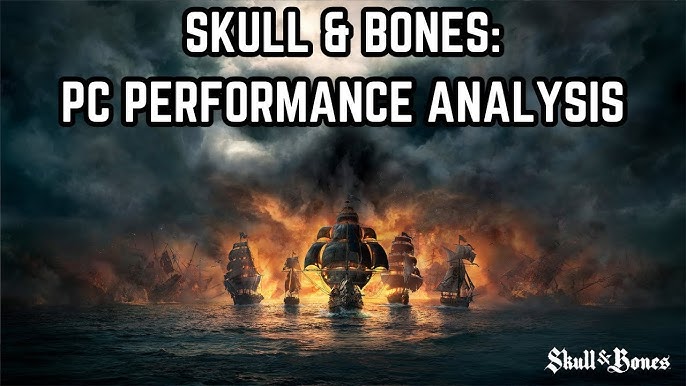 Screenshot of Skull and Bones main menu focusing on the player's ship with a dramatic sunset background. Show in-game text describing current seasonal events and challenges. Symbolizing hope for future improvements.