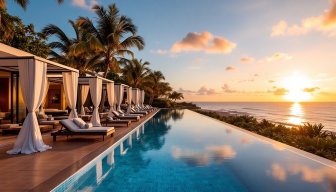 Fine Dining at Azure Restaurant