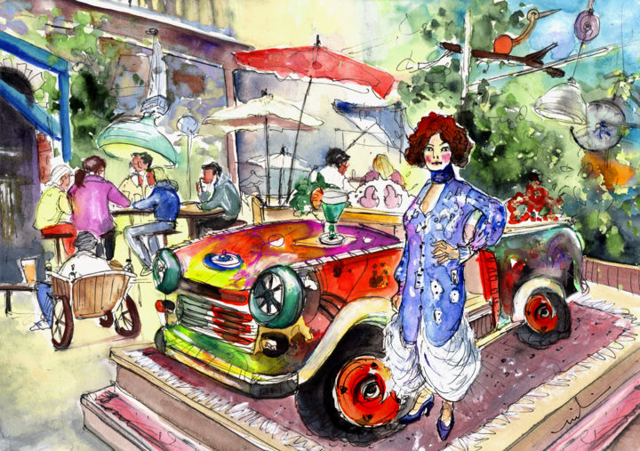 The Hussar themed dorm room at The Maverick Hostel in Budapest, showing bunk beds with privacy curtains and a decorative shield on the wall.