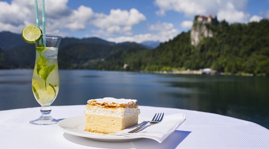 Bled Castle overlooking Lake Bled