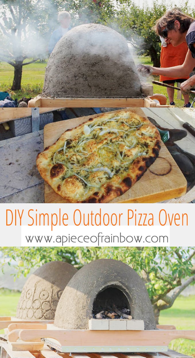 hand drawn cob oven blueprint garden