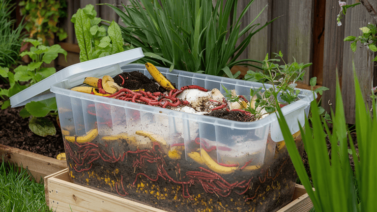 Worm Power: Build a Backyard Vermicomposting Oa...