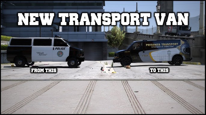 A compilation of images showcasing police vehicles available with various add-on packs. It features a diverse range of law enforcement vehicles, including unmarked cars, SWAT vans, and specialized units, showcasing the visual depth and customization available within the LSPDFR community.