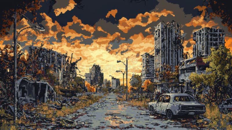 A wide angle view from within the Zone.