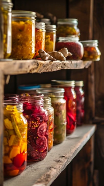 Colorful Preserved Harvest
