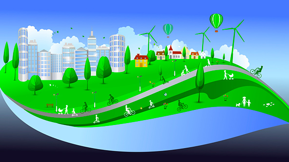 Evergreen Threads logo, featuring a stylized green leaf intertwined with a thread.