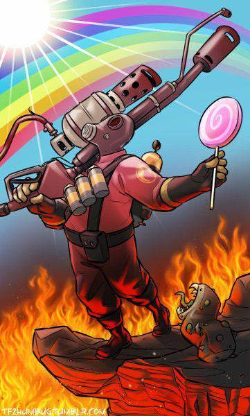 PyroJoe TF2 Character