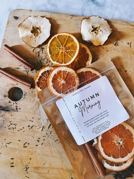 Apple Cider Spice Kit packaged in a jar with a handwritten label