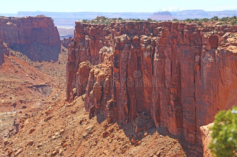 Diagram illustrating the uplift of the Colorado Plateau.