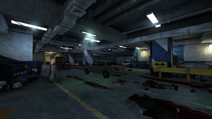 An action shot from Black Mesa: Azure Sheep, featuring Barney Calhoun navigating a hazardous environment in the Black Mesa facility