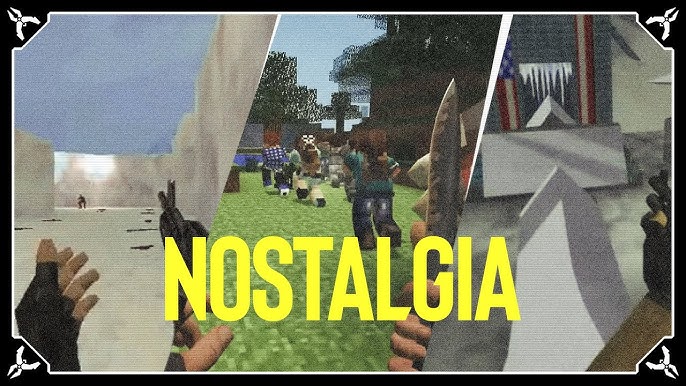 Another angle showing a player with a banana skin.