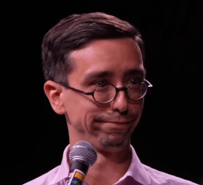 A Team Fortress 2 Heavy in action.