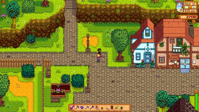 A wide shot of the Stardew Valley map, significantly expanded with new areas and locations added by the Stardew Valley Expanded mod and Ridgeside Village mod.