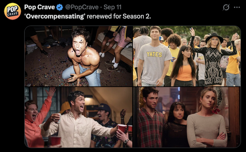 Screenshot of a tweet speculating on the Lorde Popcrave connection, highlighting supposed stylistic similarities