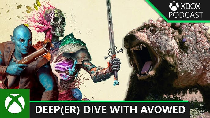 A visual representation of a reputation system from Avowed, showing different factions and their relationship with the player.