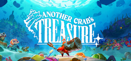 Screenshot of Another Crab's Treasure on Steam, highlighting positive user reviews praising its innovative use of Unity and overall quality, juxtaposed with negative reviews expressing apprehension about its long-term viability due to the Unity Fee controversy
