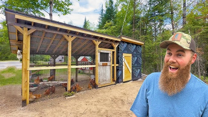 Various chicken coop examples.