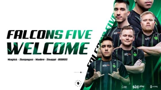 A brightly lit esports stage with a blurred crowd in the background, emphasizing the disconnect caused by miscommunication