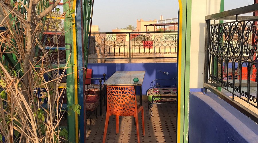 Rooftop view of Marrakech