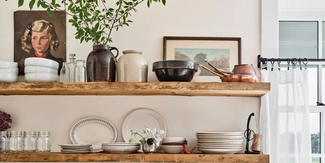 Rustic Wood Shelves