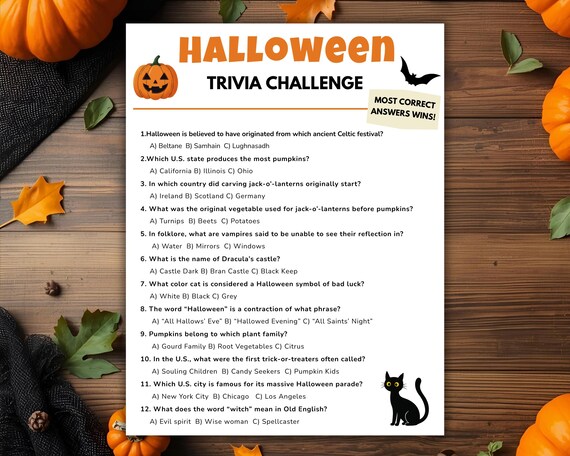 Bran Castle perched atop a hill, with Halloween decorations and crowds of tourists visible