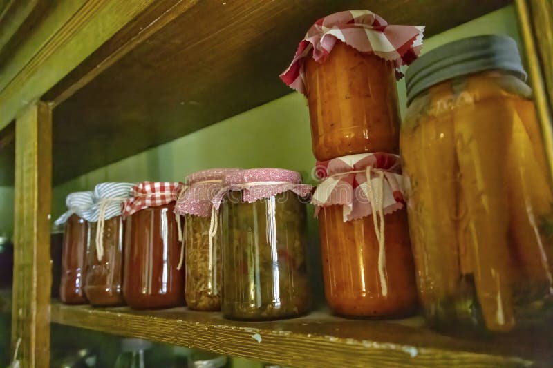 Preserves Wooden Shelf