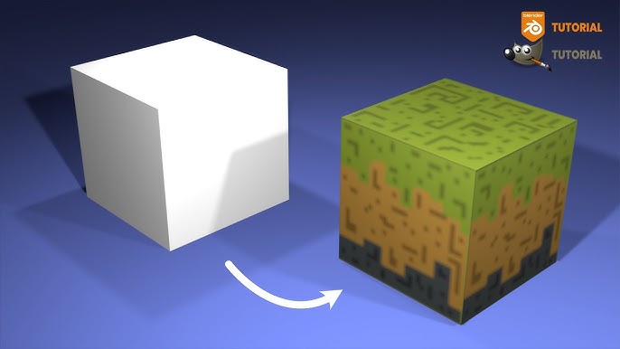 A split-screen image showing the cobblestone texture being edited in GIMP on the left and the corresponding block in Minecraft using that texture on the right. The GIMP interface should be visible, showcasing the pixel-by-pixel editing. The Minecraft screenshot should be brightly lit, showcasing the texture clearly.