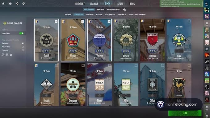 A screenshot of the CS: Source surf server 'Surf City Nights', showing ten players surfing, with a chat window filled with spam and goofy gravity enabled.