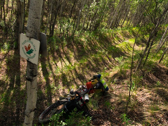 Fat Biking the Dawson Overland Trail