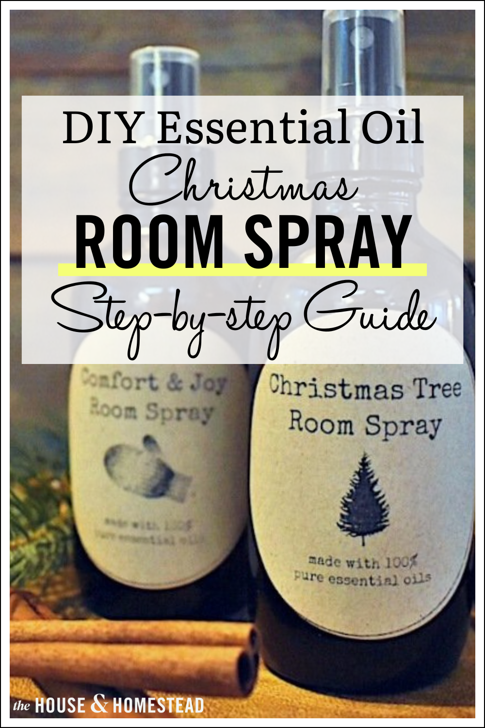 Naturally Freshen Your Home: DIY Room Sprays for E...