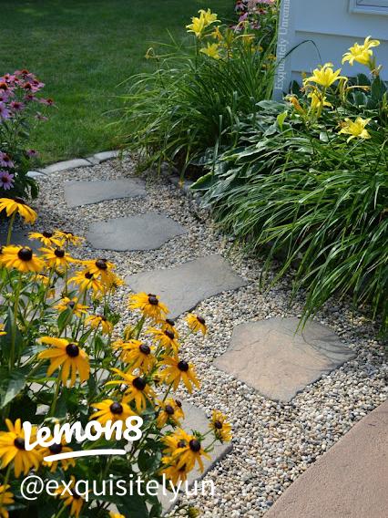 winding garden path cottage garden gate