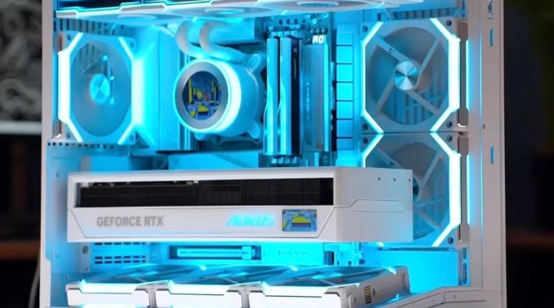 Close-up product shot of the AMD Ryzen 5 5600X CPU.