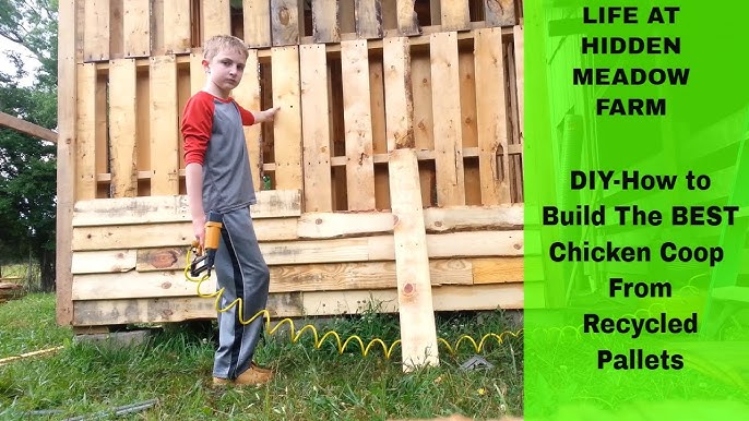Completed chicken coop