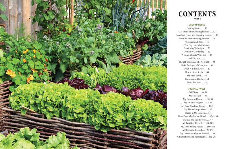 A person kneeling in a garden, carefully observing a plant and taking notes in a gardening journal, conveying a sense of connection with nature and the importance of attentive gardening.