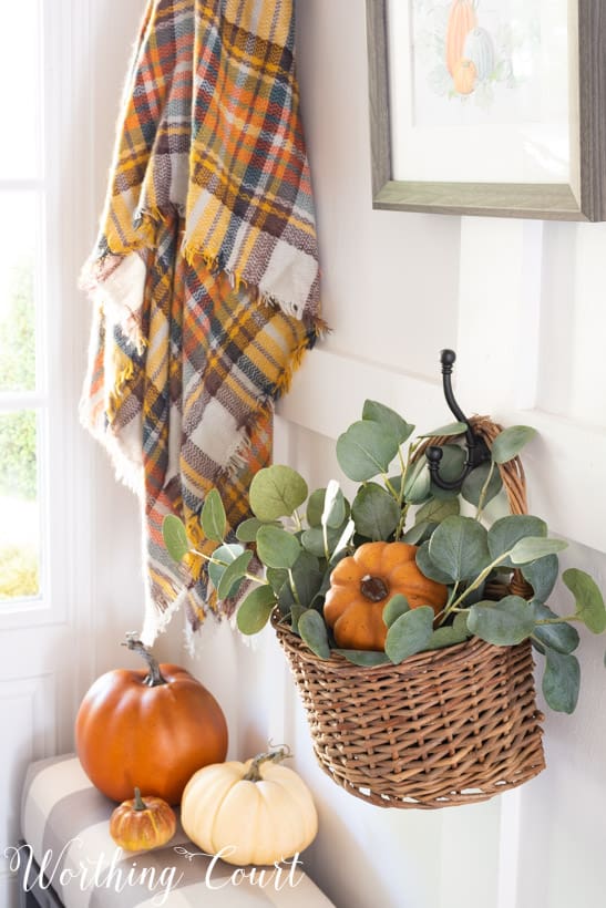 Corn husk wreath