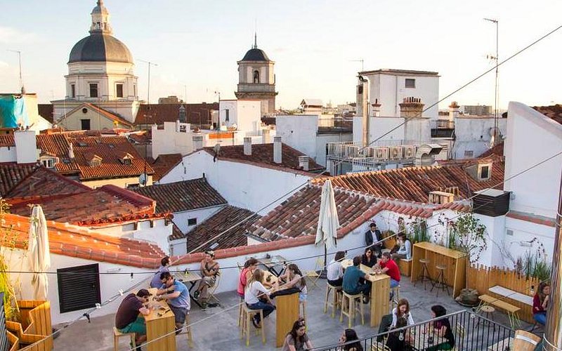The Hat Madrid Hostel Exterior