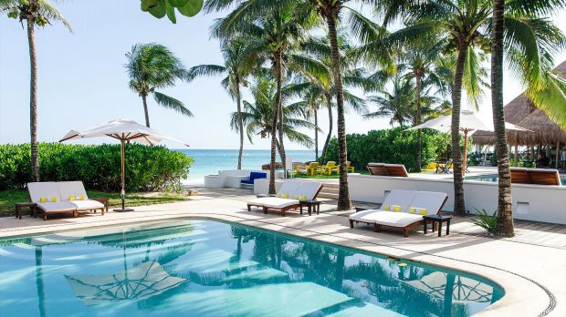 Beefbar at Hotel Esencia with ocean views