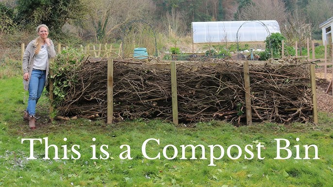 Turning the compost