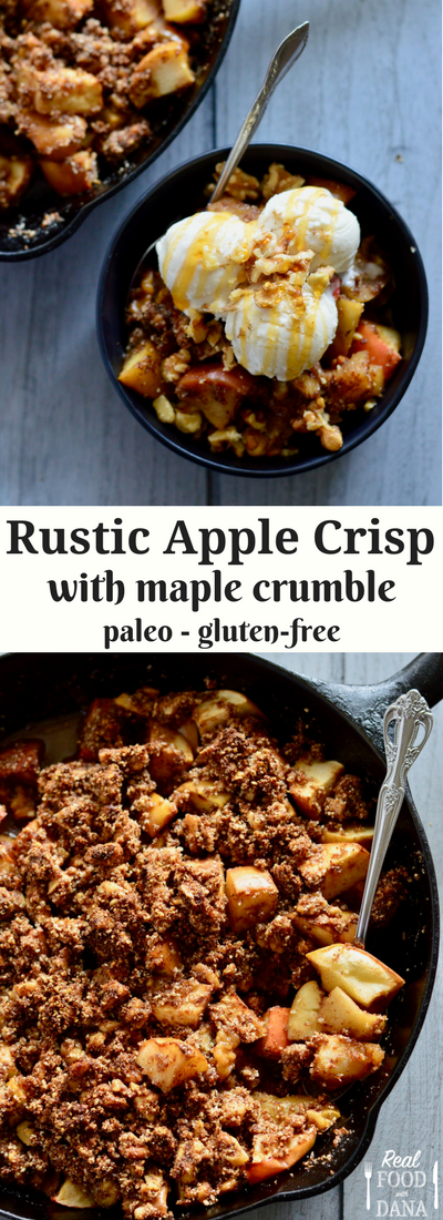 Apple crisp dessert