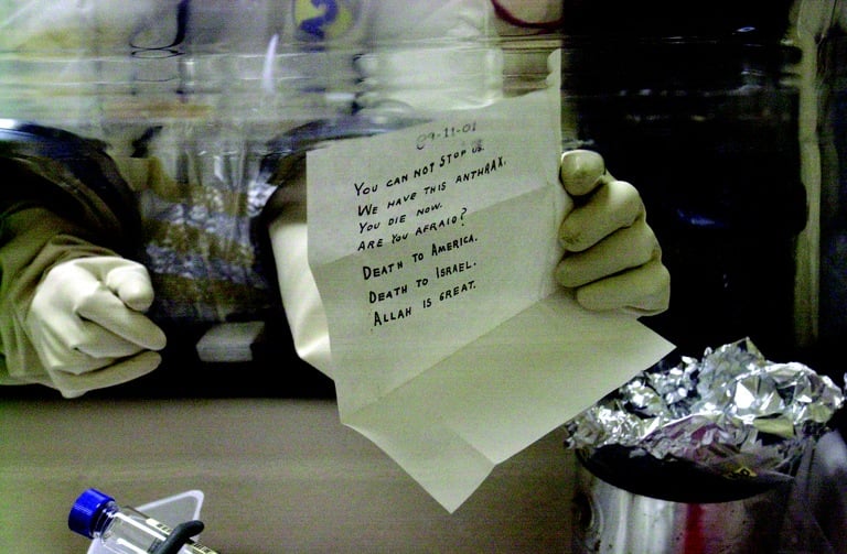 Close-up scan of a handwritten letter fragment with the phrase 