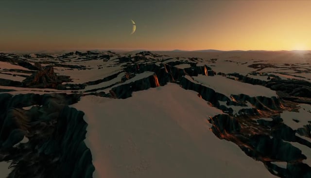 A screenshot captured using performance monitoring software, showcasing a frame time graph and CPU/GPU utilization during a notable stuttering event in Starfield.