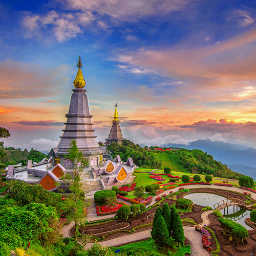Northern Thailand landscape