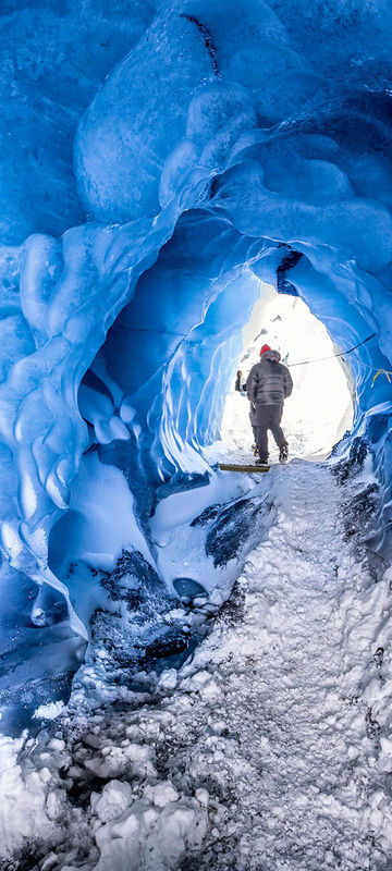Ice Cave in Greenland