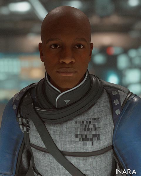 Screenshot highlighting a moral choice: a dialogue screen with options for helping civilians vs. siding with pirates