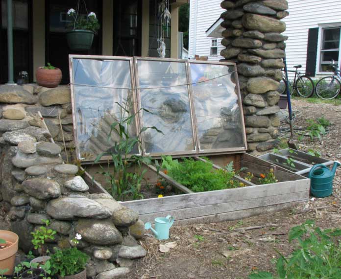 Window cold frame
